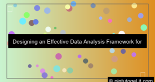 data analysis framework