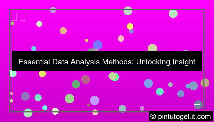 desain data analysis methods