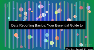grafik data reporting basics