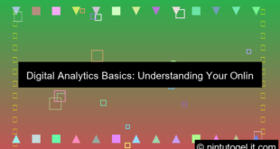 digital analytics basics