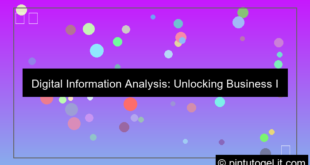 grafik digital information analysis