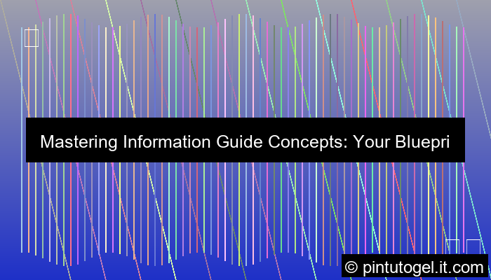 information guide concepts