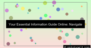 information guide online