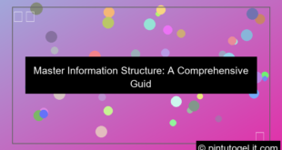 gambar information structure guide