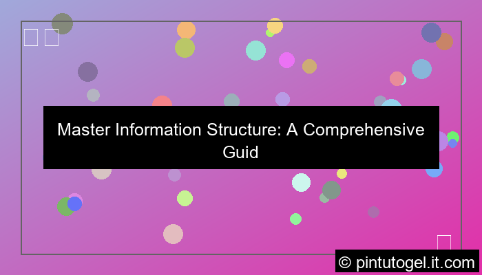 gambar information structure guide
