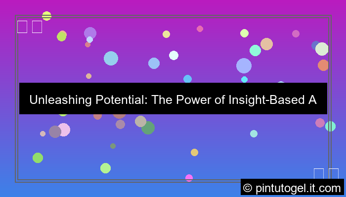 insight based analysis