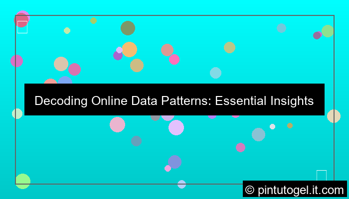online data patterns