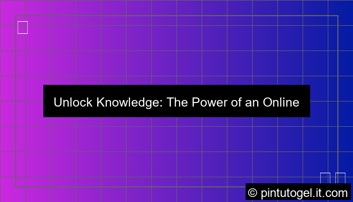 online information handbook