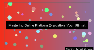 ilustrasi online platform evaluation