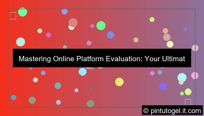 ilustrasi online platform evaluation