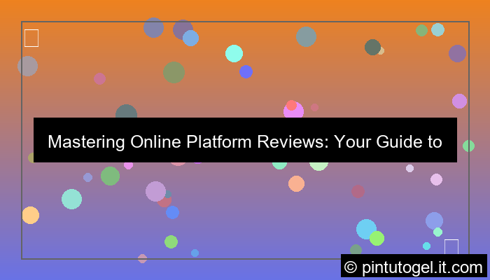 gambar online platform review