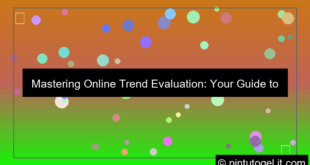 online trend evaluation