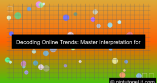 online trend interpretation