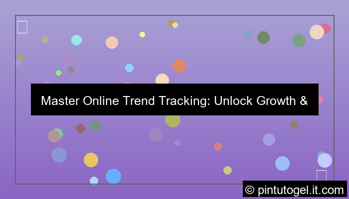 online trend tracking