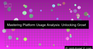 platform usage analysis