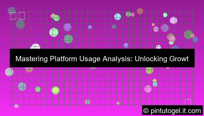 platform usage analysis