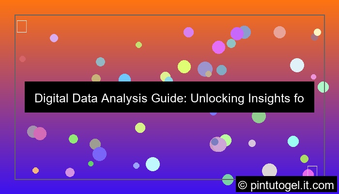 digital data analysis guide
