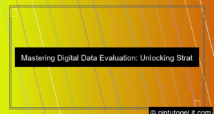 grafik digital data evaluation