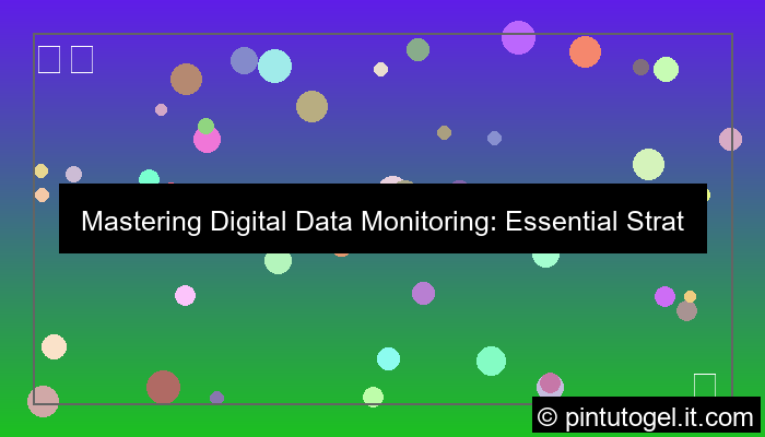 visual digital data monitoring