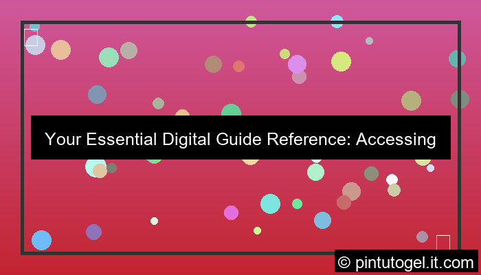 ilustrasi digital guide reference