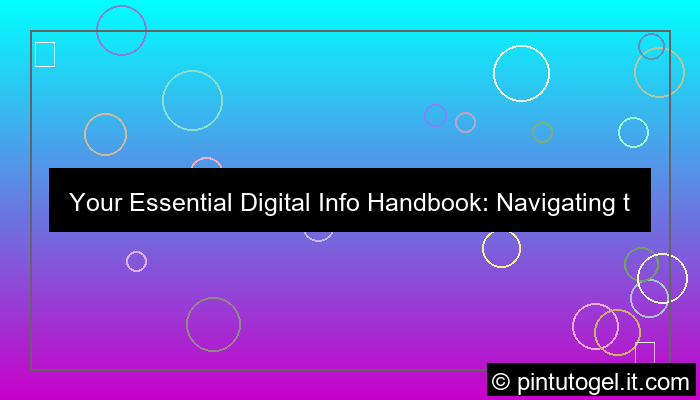 digital info handbook