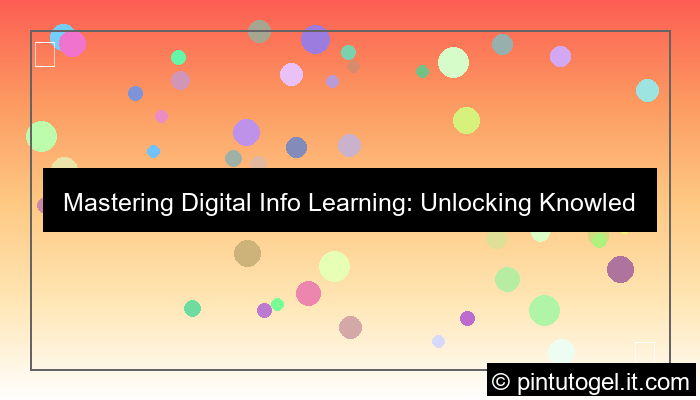 digital info learning