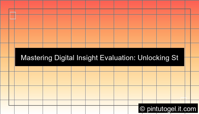 ilustrasi digital insight evaluation