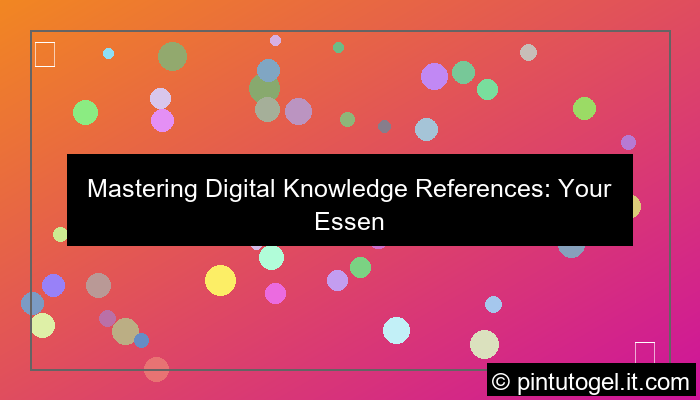 gambar digital knowledge reference