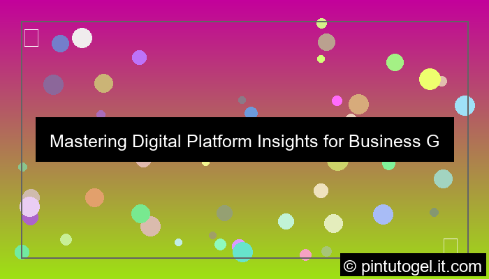 visual digital platform insights overview