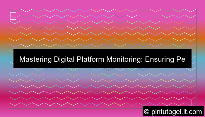 digital platform monitoring