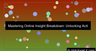 online insight breakdown