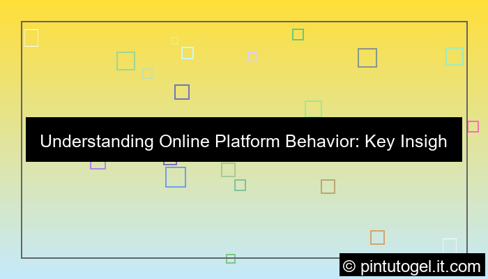 grafik online platform behavior