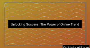 online trend reporting