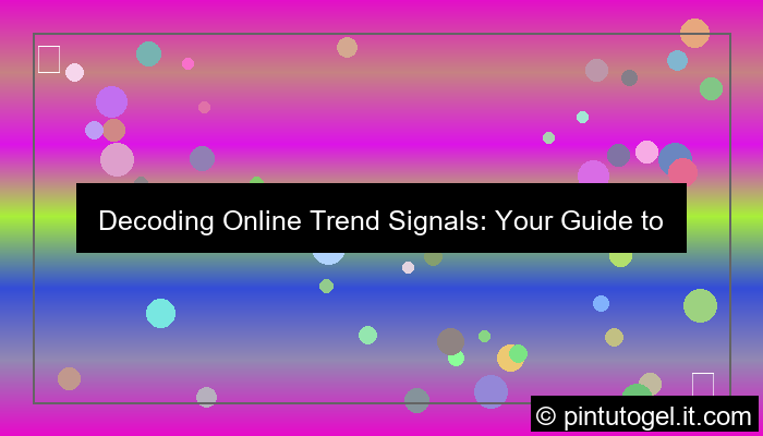 online trend signals